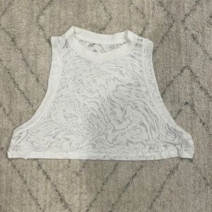 Lululemon All Yours Crop Tank Top *Veil
White size 4